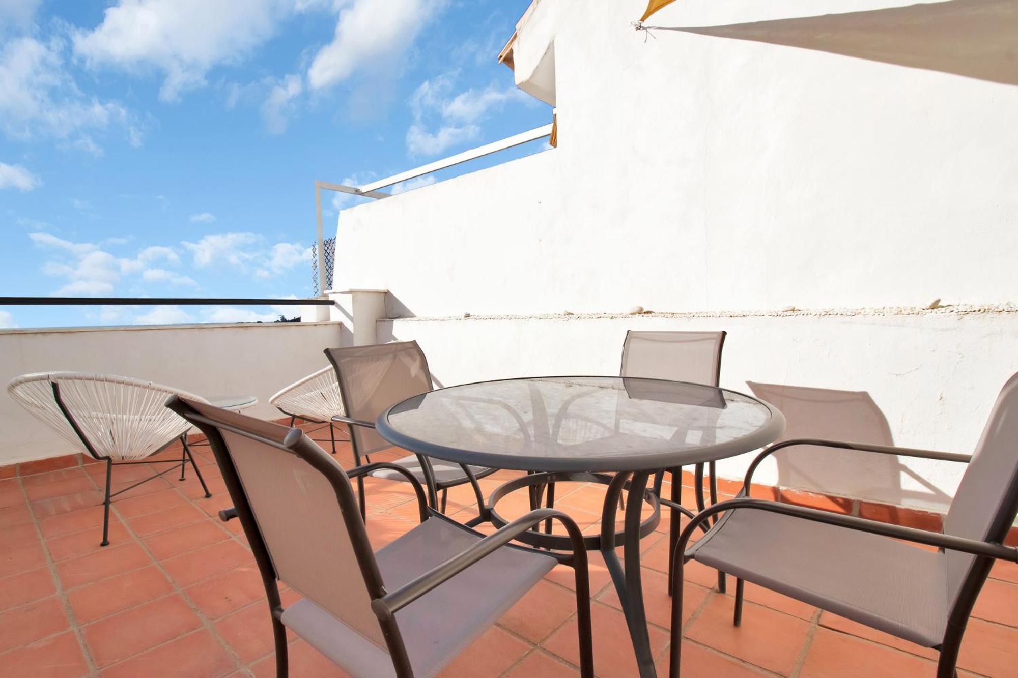 Apartmán Duplex Estilo Boho Con Increible Terraza Y Vistas Al Mar En Estepona - Las Abejeras 609 Exteriér fotografie