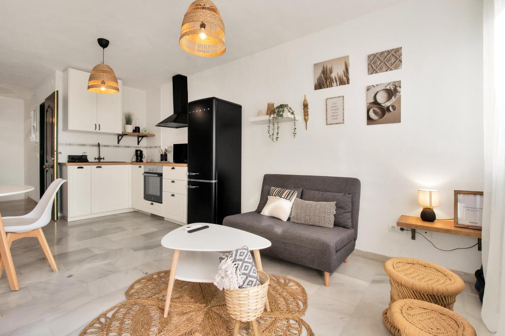 Apartmán Duplex Estilo Boho Con Increible Terraza Y Vistas Al Mar En Estepona - Las Abejeras 609 Exteriér fotografie