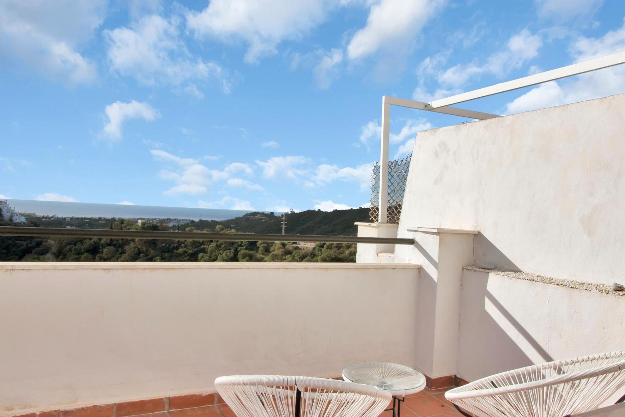 Apartmán Duplex Estilo Boho Con Increible Terraza Y Vistas Al Mar En Estepona - Las Abejeras 609 Exteriér fotografie